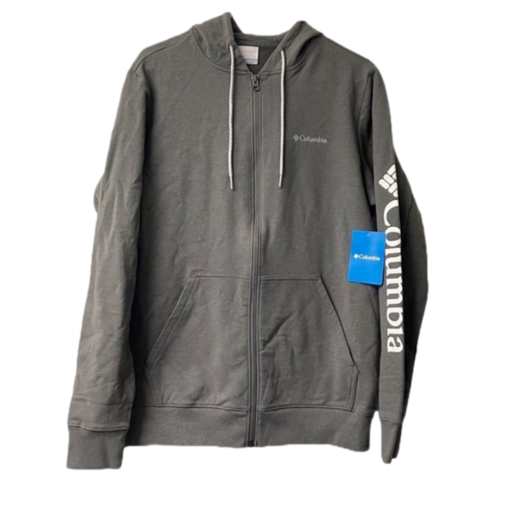 NWT! Columbia Men's Trek Full‎ Zip Hoodie X-Large/Gray